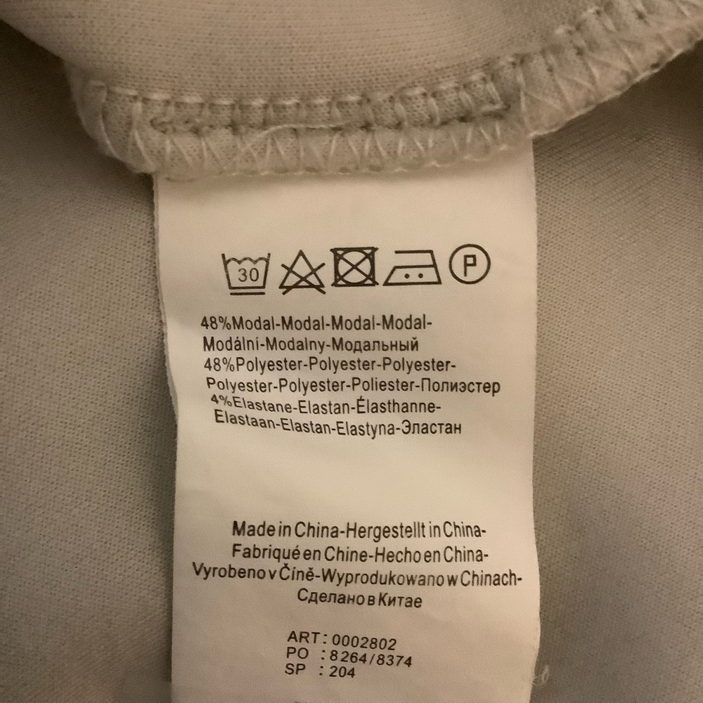YEST THE NETHERLANDS CREAM 3/4 LENGTH SLEEVE PULLOVER HOODIE/ SWEATSHIRT/ SIZE 2 - Picture 11 of 11
